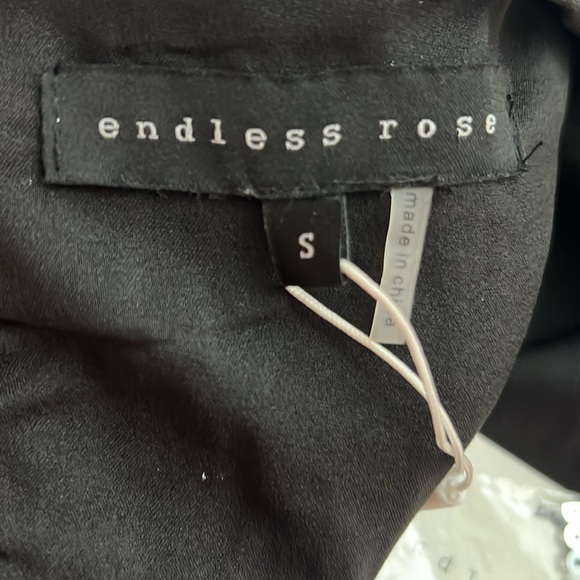 Endless Rose - Open back sequin dress mini long sleeves size S - Picture 13 of 16